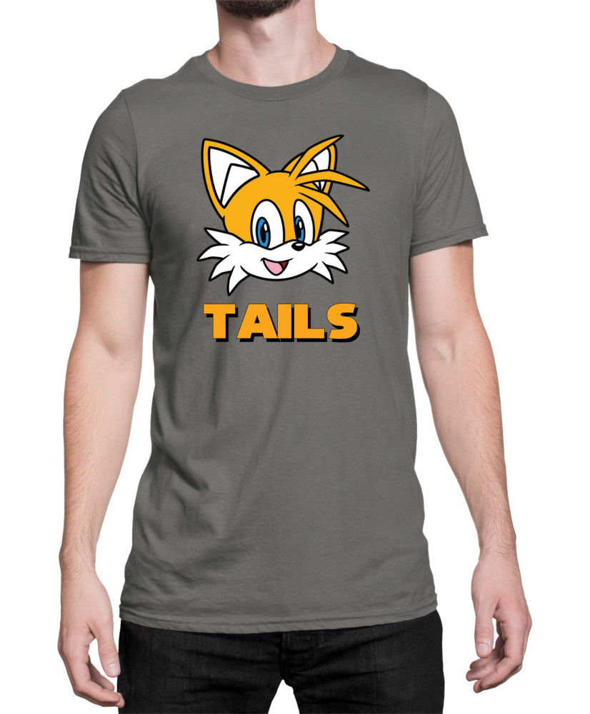 Мъжка Тениска Sonic The Hedgehog Tails Face 01