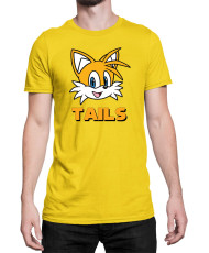 Мъжка Тениска Sonic The Hedgehog Tails Face 01