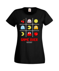 Дамска Тениска Pacman Pac-Man Pacman Game Over
