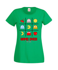 Дамска Тениска Pacman Pac-Man Pacman Game Over