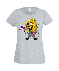 Дамска Тениска Spongebob Squarepants Spongebob Zombie 4