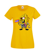 Дамска Тениска Spongebob Squarepants Spongebob Zombie 4