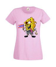 Дамска Тениска Spongebob Squarepants Spongebob Zombie 4