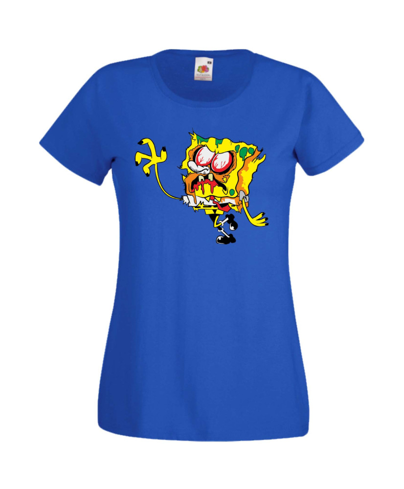 Дамска Тениска Spongebob Squarepants Spongebob Zombie 5