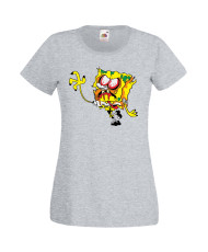 Дамска Тениска Spongebob Squarepants Spongebob Zombie 5