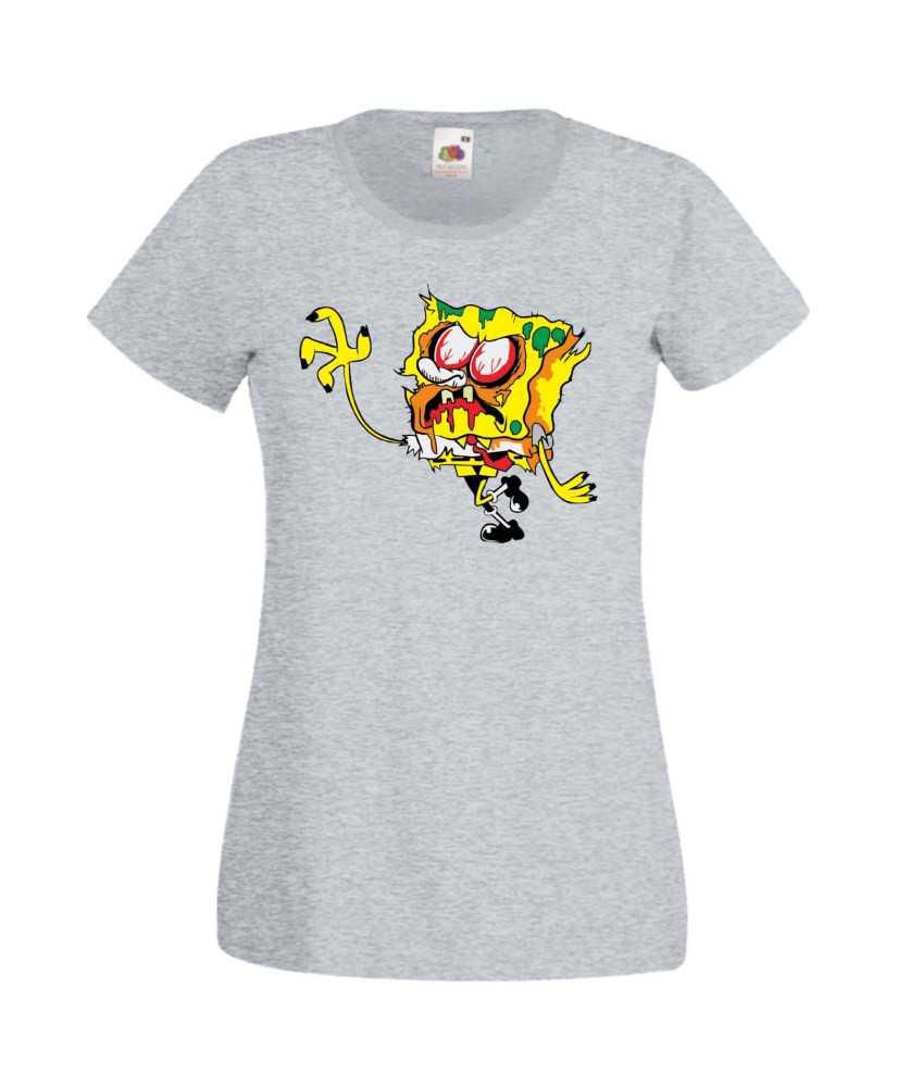 Дамска Тениска Spongebob Squarepants Spongebob Zombie 5