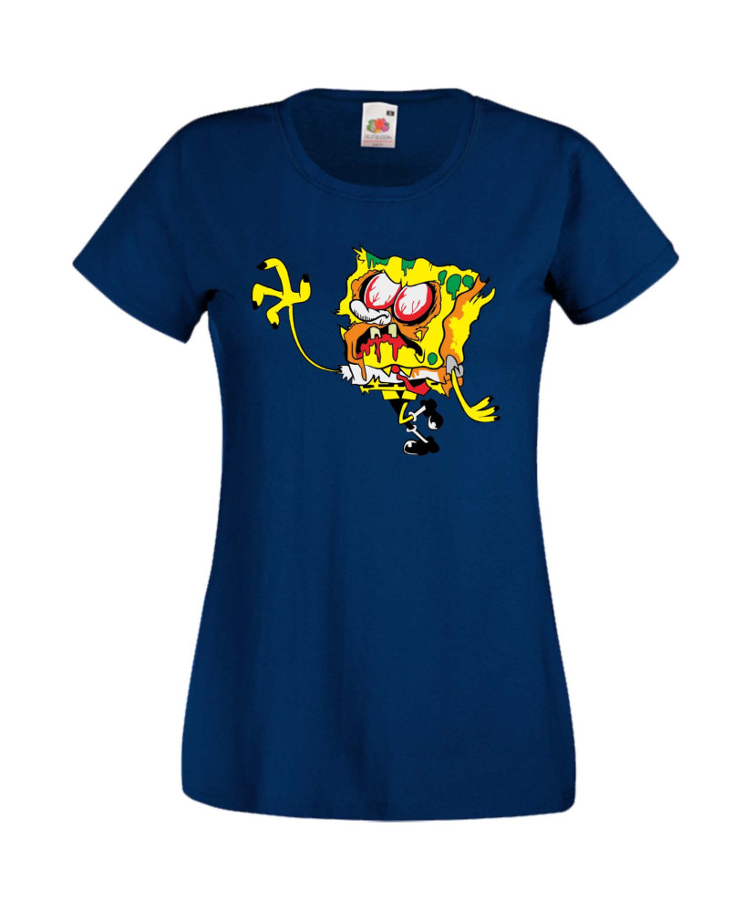Дамска Тениска Spongebob Squarepants Spongebob Zombie 5