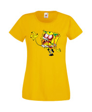 Дамска Тениска Spongebob Squarepants Spongebob Zombie 5