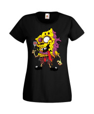 Дамска Тениска Spongebob Squarepants Spongebob Zombie 7