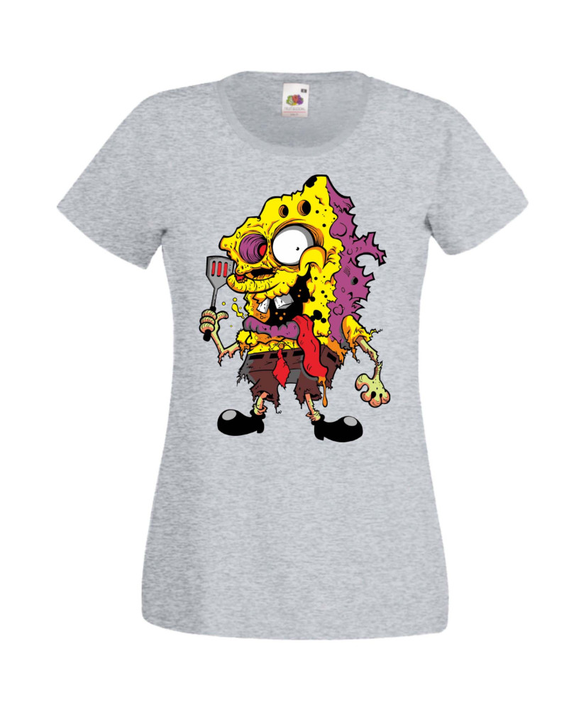 Дамска Тениска Spongebob Squarepants Spongebob Zombie 7