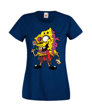 Дамска Тениска Spongebob Squarepants Spongebob Zombie 7