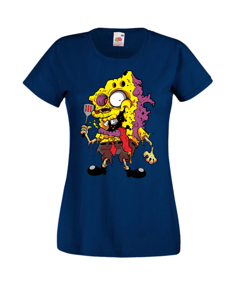 Дамска Тениска Spongebob Squarepants Spongebob Zombie 7
