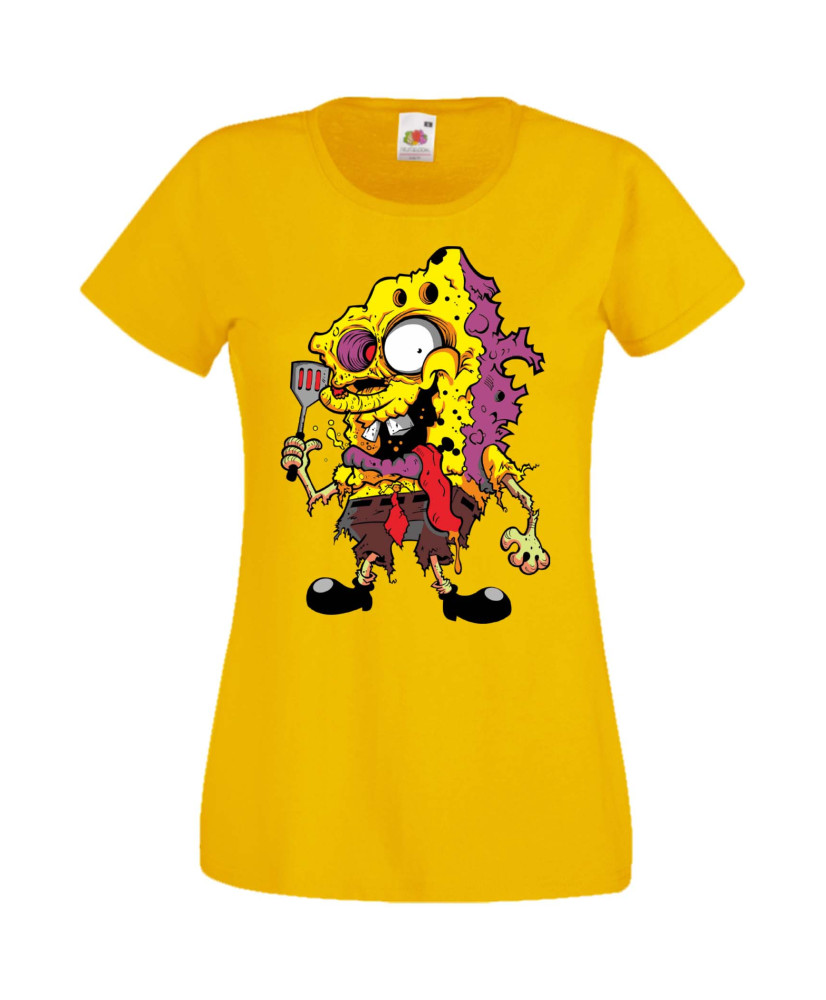 Дамска Тениска Spongebob Squarepants Spongebob Zombie 7