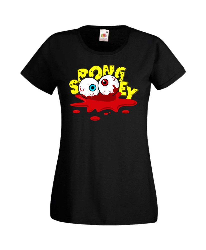 Дамска Тениска Spongebob Squarepants Spongebob Zombie 8
