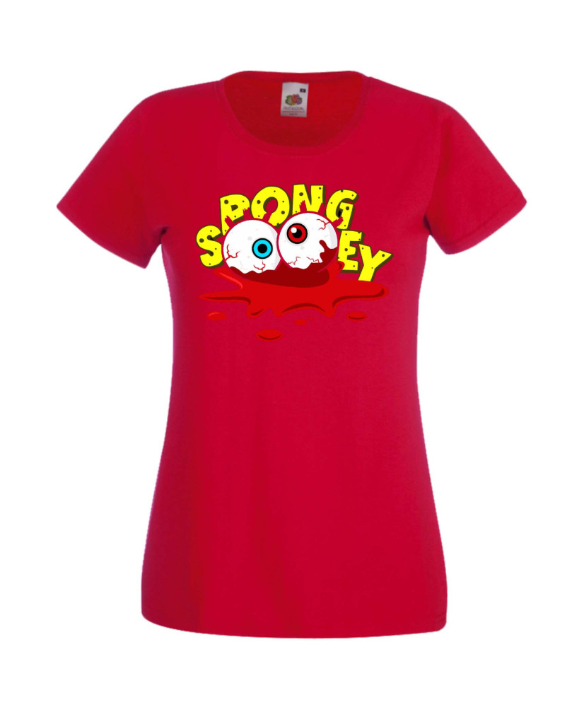 Дамска Тениска Spongebob Squarepants Spongebob Zombie 8