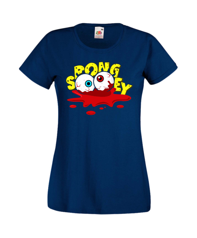 Дамска Тениска Spongebob Squarepants Spongebob Zombie 8