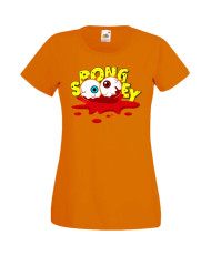 Дамска Тениска Spongebob Squarepants Spongebob Zombie 8