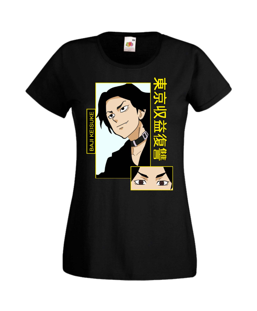 Дамска Тениска Tokyo Revengers Anime Manga Manga Tokyo Revengers Baji Keisuke