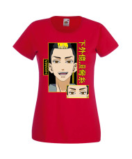 Дамска Тениска Tokyo Revengers Anime Manga Manga Tokyo Revengers Hanma