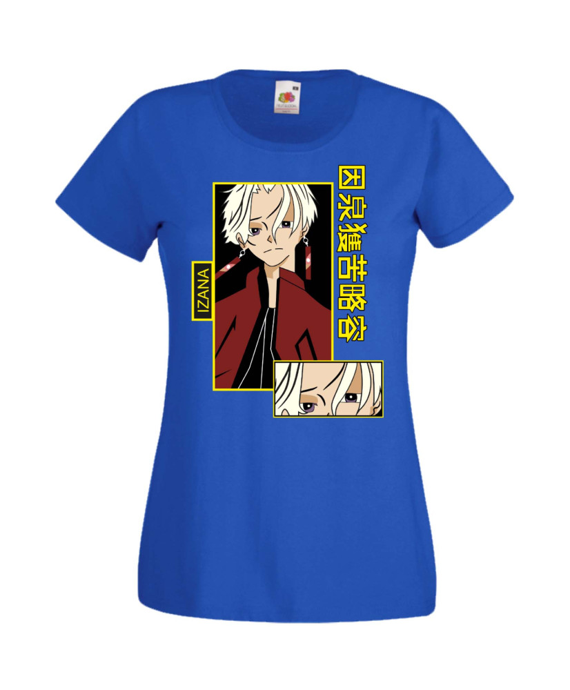 Дамска Тениска Tokyo Revengers Anime Manga Manga Tokyo Revengers Izana