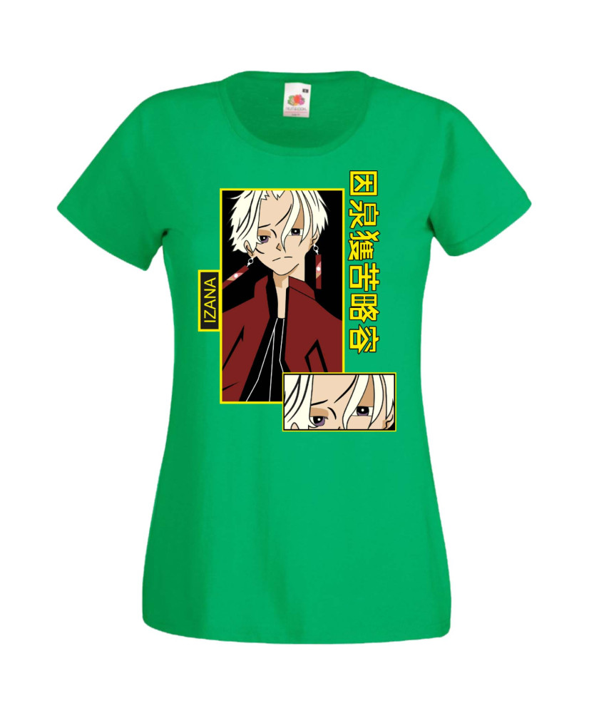 Дамска Тениска Tokyo Revengers Anime Manga Manga Tokyo Revengers Izana
