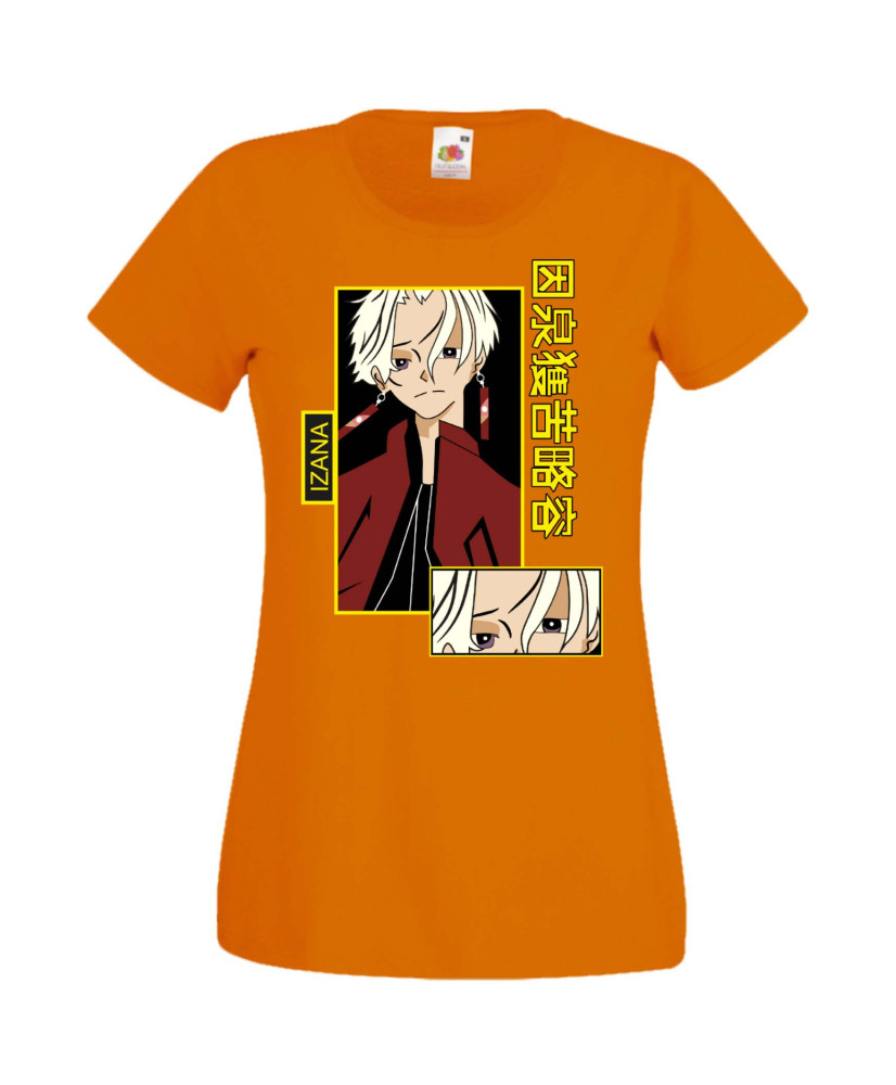 Дамска Тениска Tokyo Revengers Anime Manga Manga Tokyo Revengers Izana