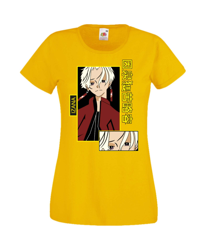 Дамска Тениска Tokyo Revengers Anime Manga Manga Tokyo Revengers Izana