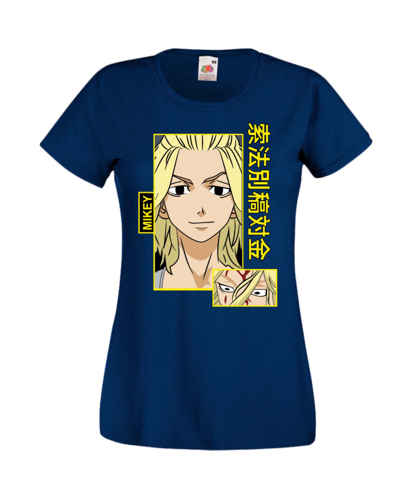 Дамска Тениска Tokyo Revengers Anime Manga Manga Tokyo Revengers Mikey