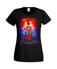 Дамска Тениска Stranger Things Demogorgon Eleven Stranger Things 005