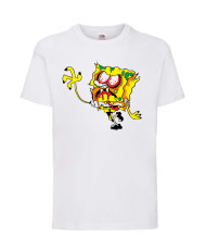 Детска Тениска Подарък Spongebob Zombie 5