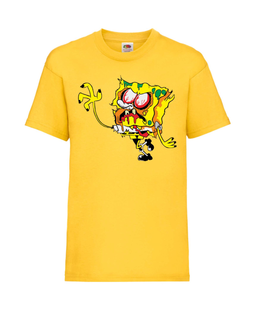 Детска Тениска Подарък Spongebob Zombie 5