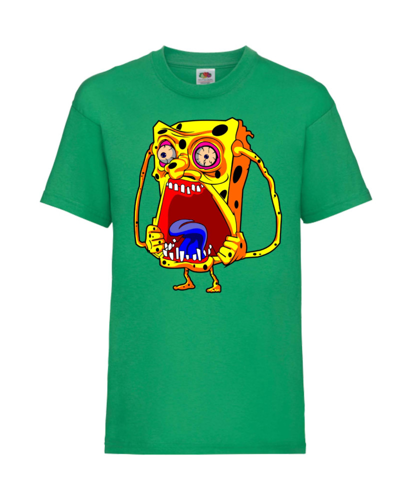 Детска Тениска Подарък Spongebob Zombie 6 Детска Тениска Подарък Spongebob Zombie 6