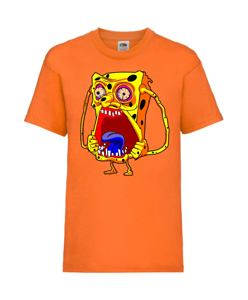Детска Тениска Подарък Spongebob Zombie 6 Детска Тениска Подарък Spongebob Zombie 6