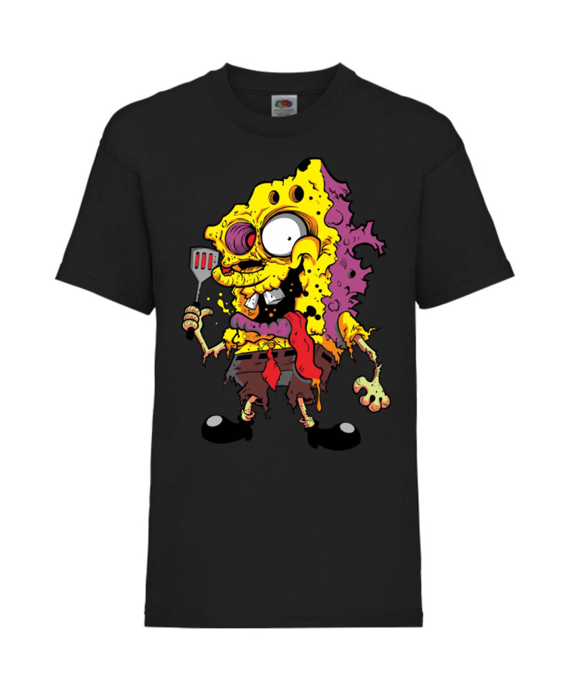 Детска Тениска Подарък Spongebob Zombie 7 Детска Тениска Подарък Spongebob Zombie 7