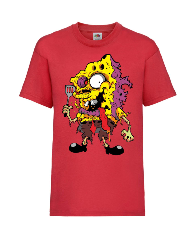 Детска Тениска Подарък Spongebob Zombie 7 Детска Тениска Подарък Spongebob Zombie 7