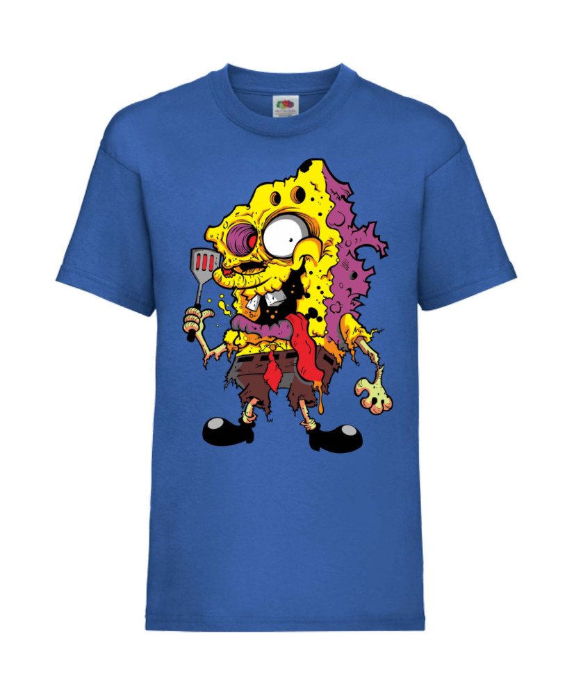 Детска Тениска Подарък Spongebob Zombie 7
