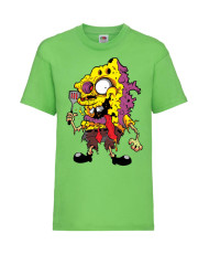 Детска Тениска Подарък Spongebob Zombie 7