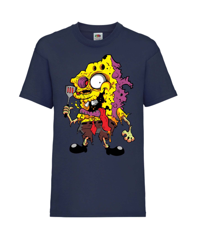Детска Тениска Подарък Spongebob Zombie 7 Детска Тениска Подарък Spongebob Zombie 7