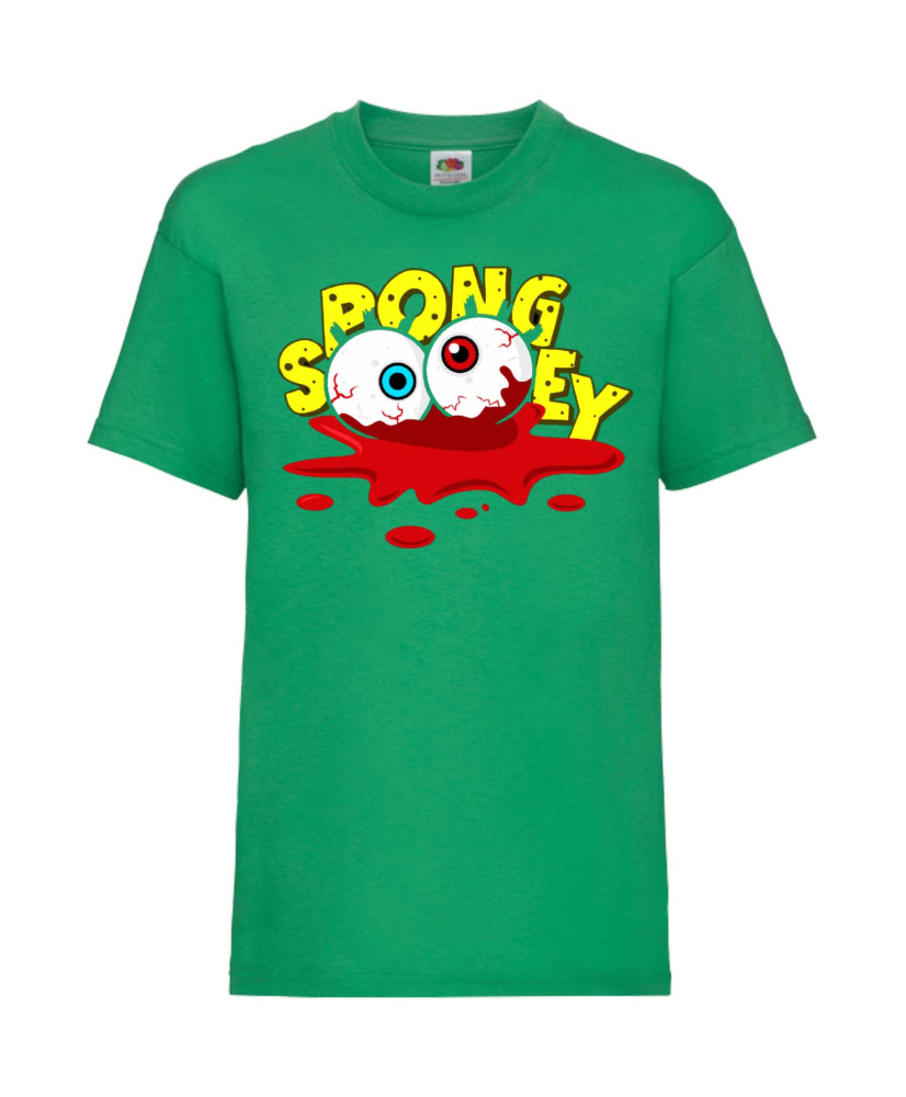 Детска Тениска Подарък Spongebob Zombie 8