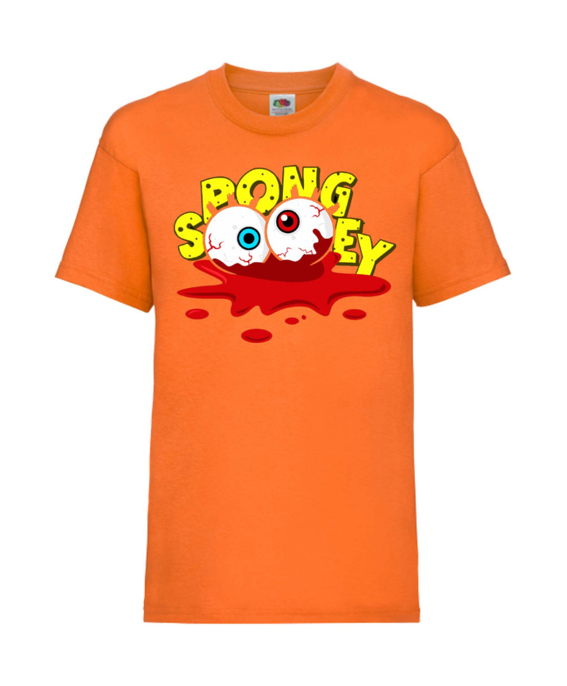 Детска Тениска Подарък Spongebob Zombie 8