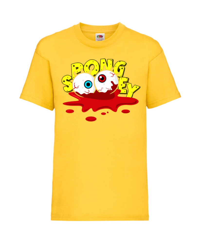 Детска Тениска Подарък Spongebob Zombie 8 Детска Тениска Подарък Spongebob Zombie 8