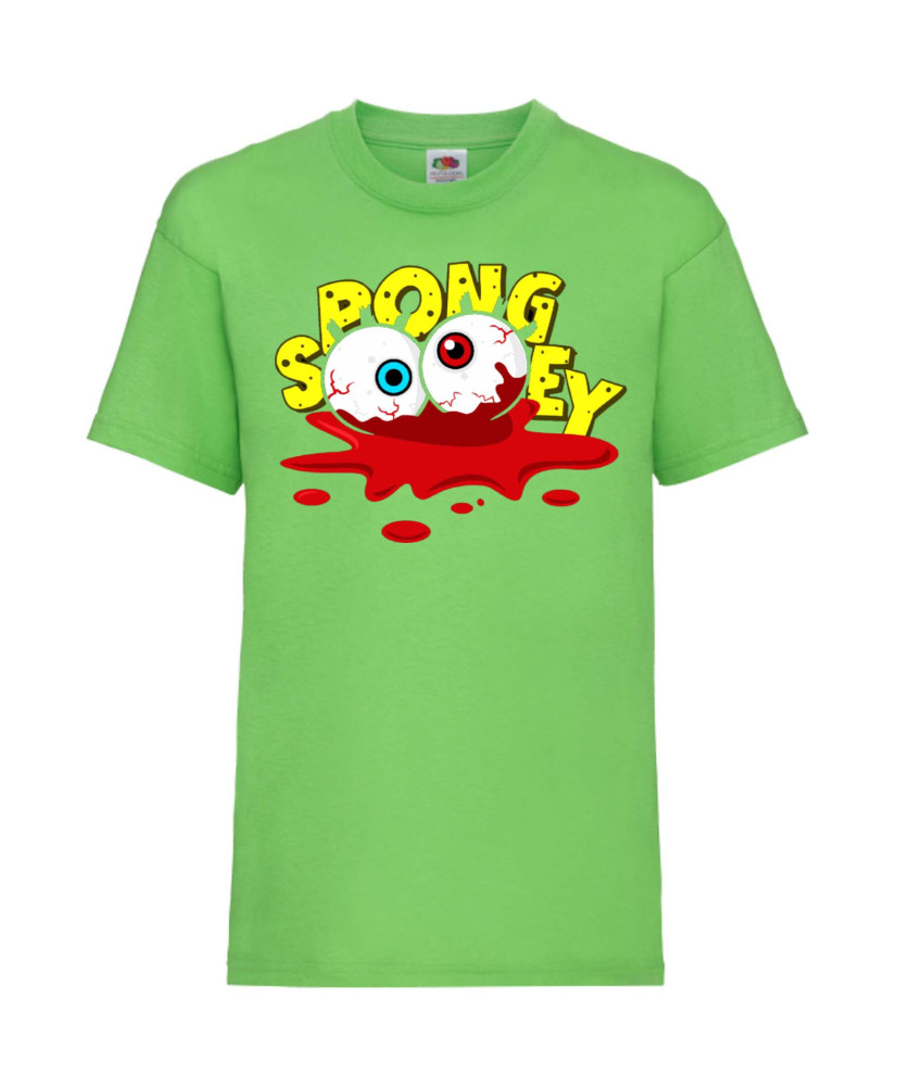 Детска Тениска Подарък Spongebob Zombie 8