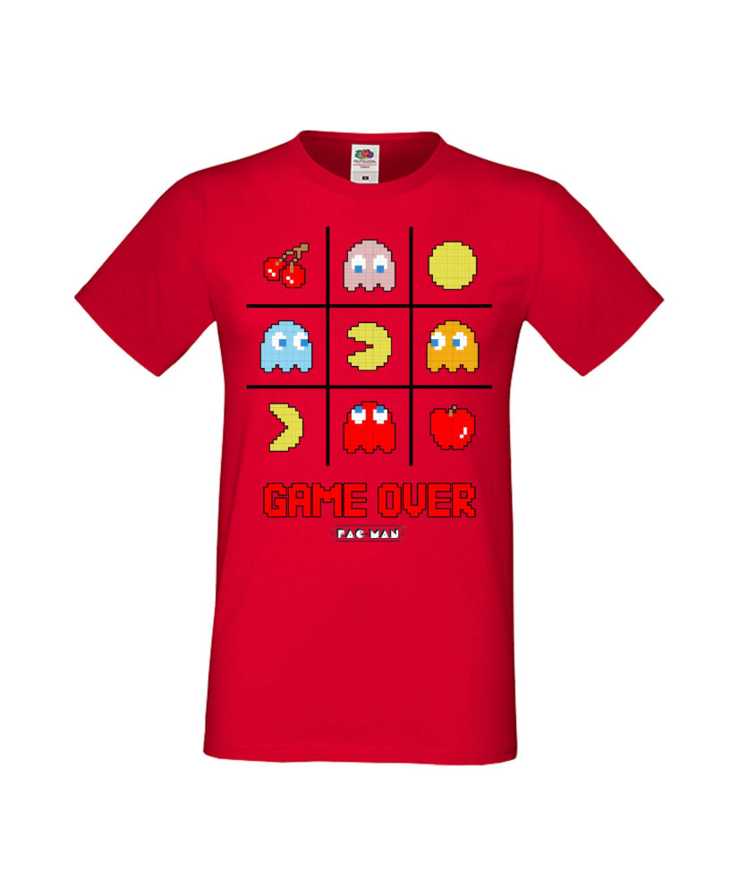 Мъжка Тениска Pac-Man Pacman Pacman Game Over