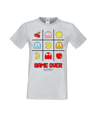 Мъжка Тениска Pac-Man Pacman Pacman Game Over