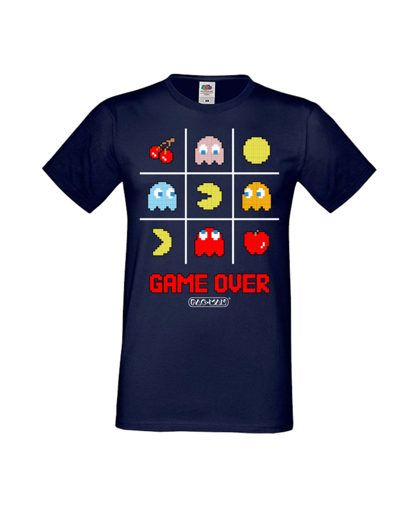 Мъжка Тениска Pac-Man Pacman Pacman Game Over