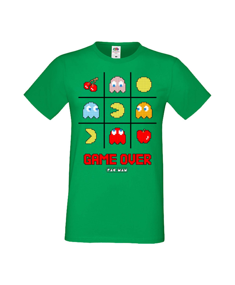 Мъжка Тениска Pac-Man Pacman Pacman Game Over