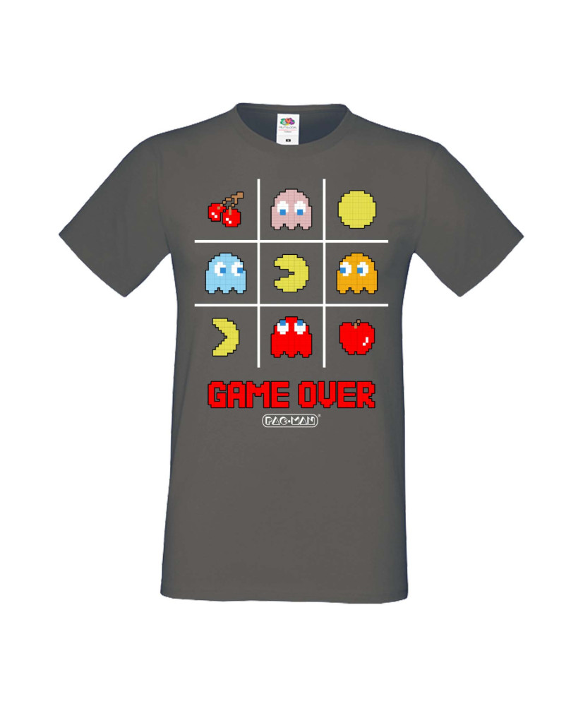 Мъжка Тениска Pac-Man Pacman Pacman Game Over