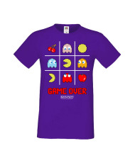 Мъжка Тениска Pac-Man Pacman Pacman Game Over