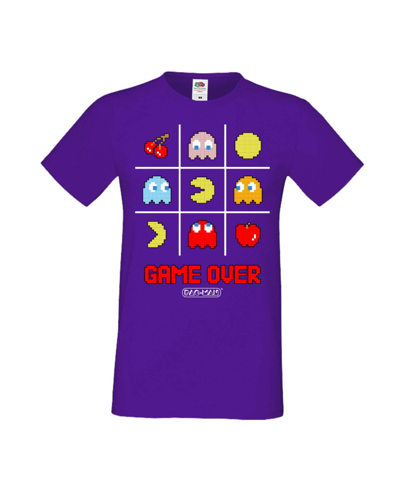 Мъжка Тениска Pac-Man Pacman Pacman Game Over