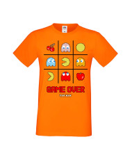 Мъжка Тениска Pac-Man Pacman Pacman Game Over